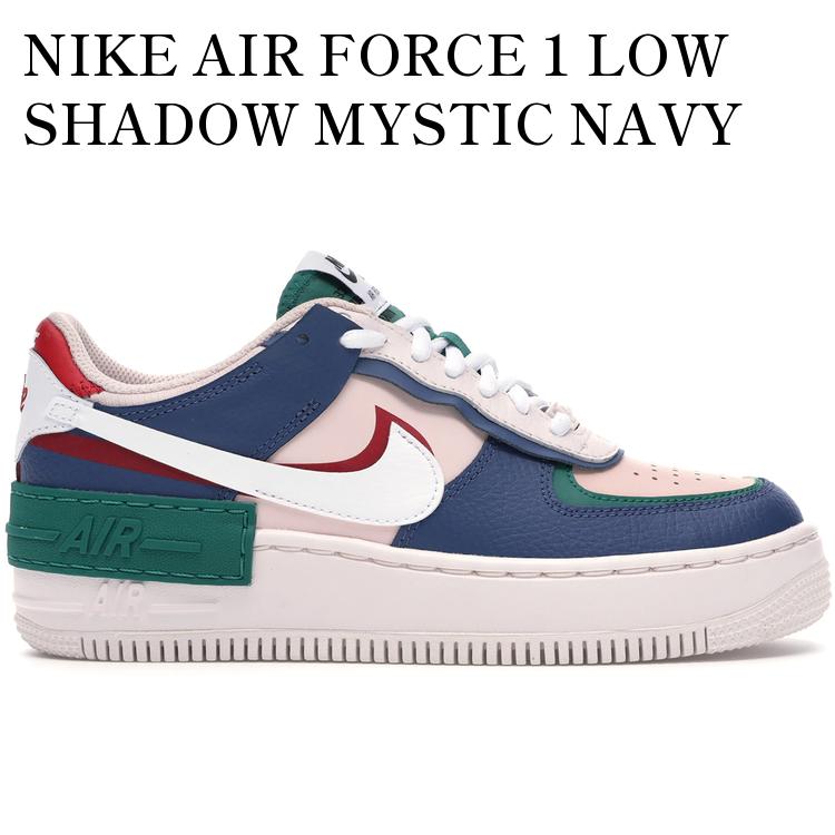 【海外限定 お取り寄せ商品】NIKE AIR FORCE 1 LOW SHADOW MYSTIC NAVY (WOMEN'S) CI0919-400 メンズ レディース 人気 おしゃれ