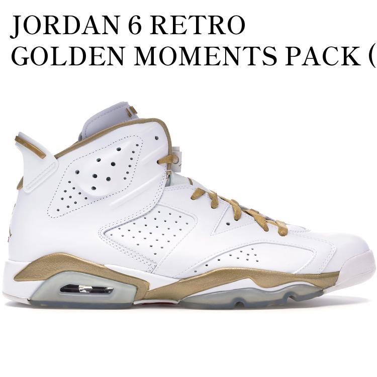 【海外限定 お取り寄せ商品】JORDAN 6 RETRO GOLDEN MOMENTS PACK (6) 384664-135 メンズ レディース 人気 おしゃれ｜RAISE