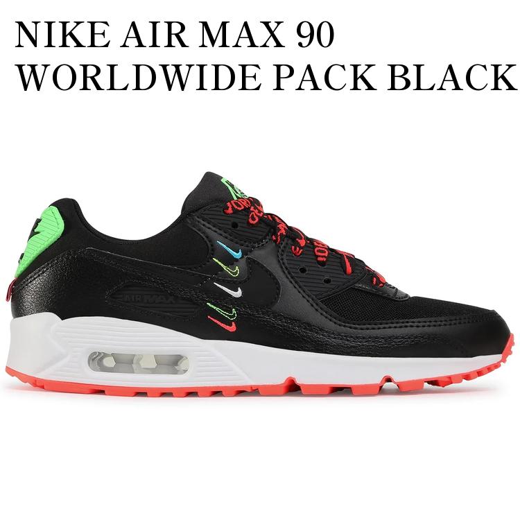 【海外限定 お取り寄せ商品】NIKE AIR MAX 90 WORLDWIDE PACK BLACK FLASH (WOMEN'S) CK7069-001 メンズ レディース 人気 おしゃれ 31,070円