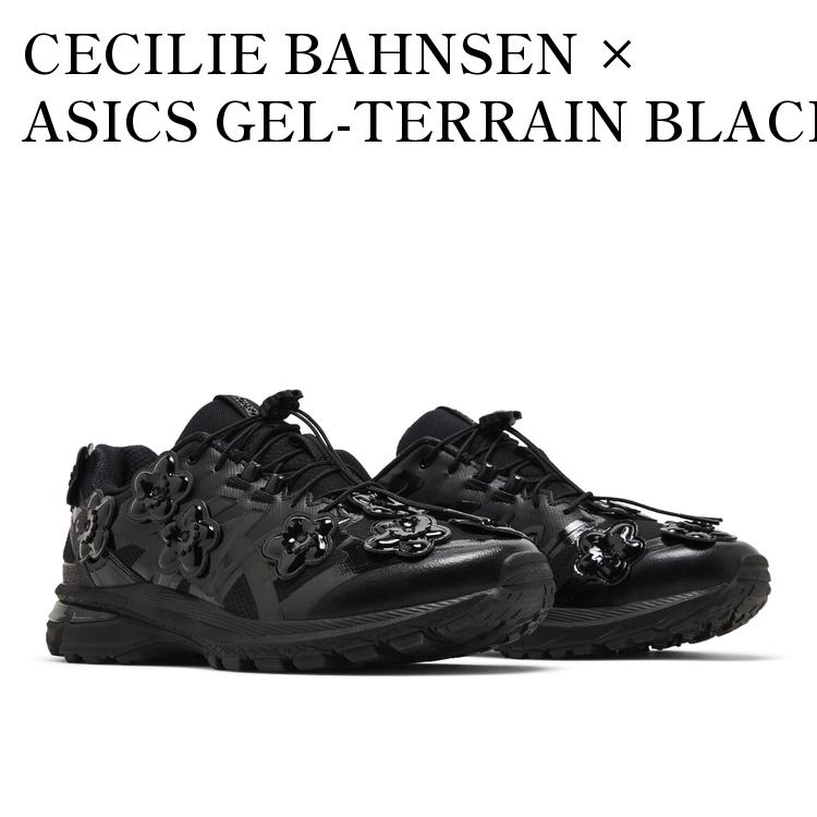 セシリーバンセン × アシックス ゲルキュムラス16 ブラック asics GEL-CUMULUS 16 SIGNATURE SERIES CECILIE BAHNSEN BLACK