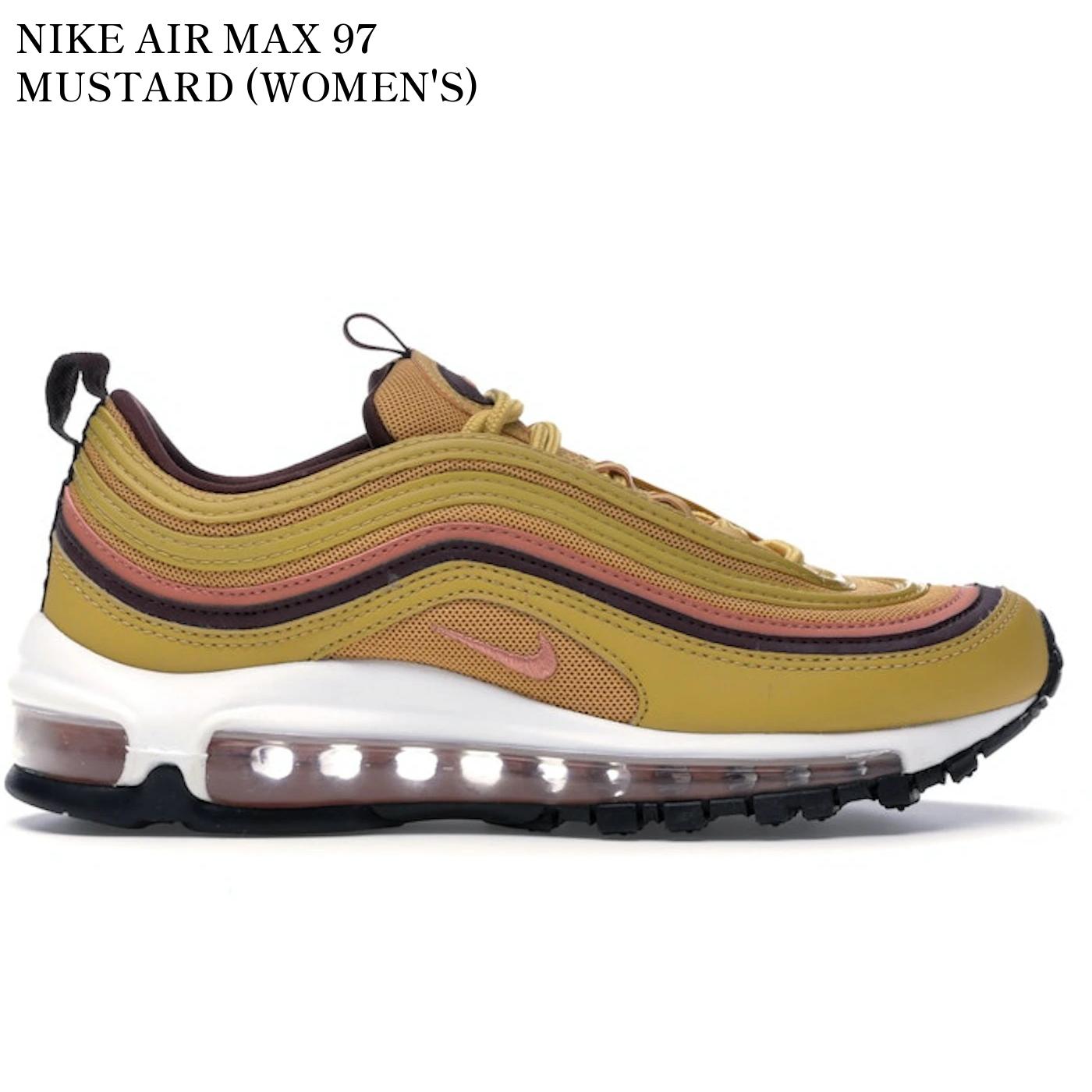 【海外限定 お取り寄せ商品】NIKE AIR MAX 97 MUSTARD (WOMEN'S) 921733-700 メンズ レディース 人気 おしゃれ