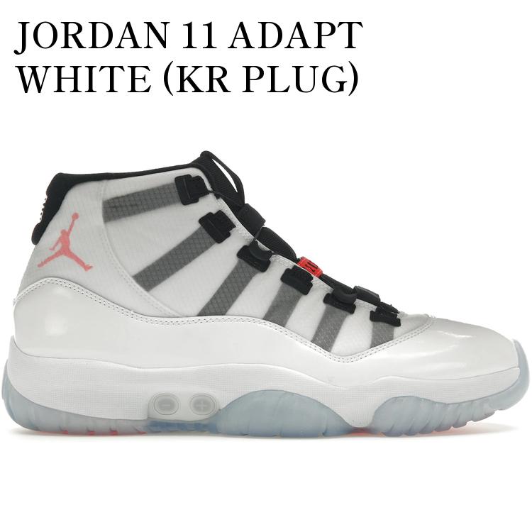 【海外限定 お取り寄せ商品】JORDAN 11 ADAPT WHITE (KR PLUG) DD3524-100 メンズ レディース 人気 おしゃれ|RAISE