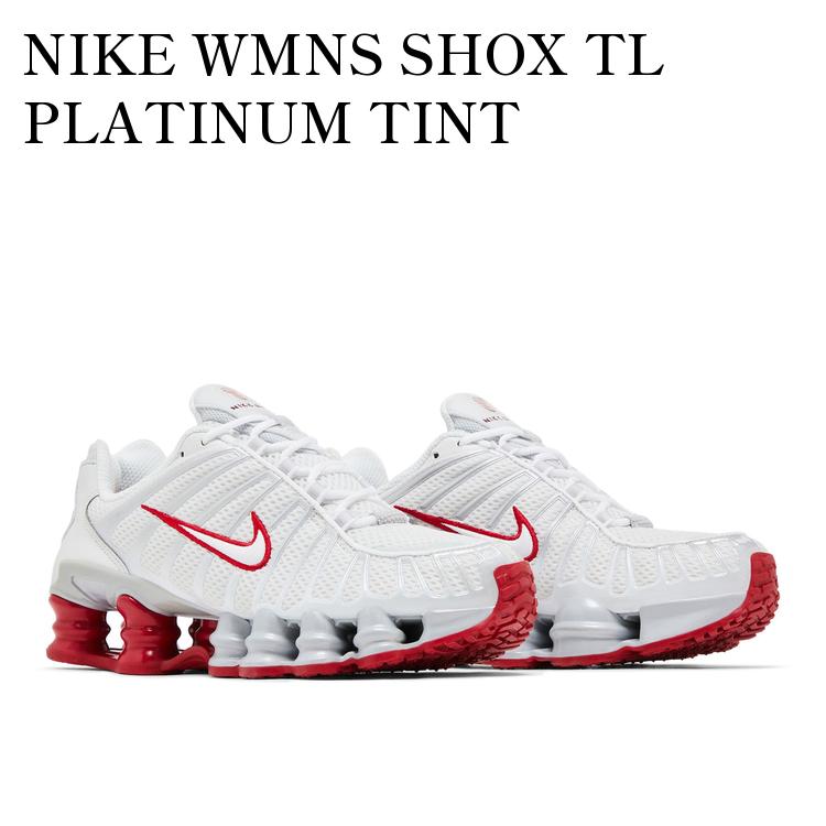 靴 Nike Women's Shox TL \"Platinum Tint\" Купить Кроссовки Nike Shox TL Metallic Platinum Blue Tint