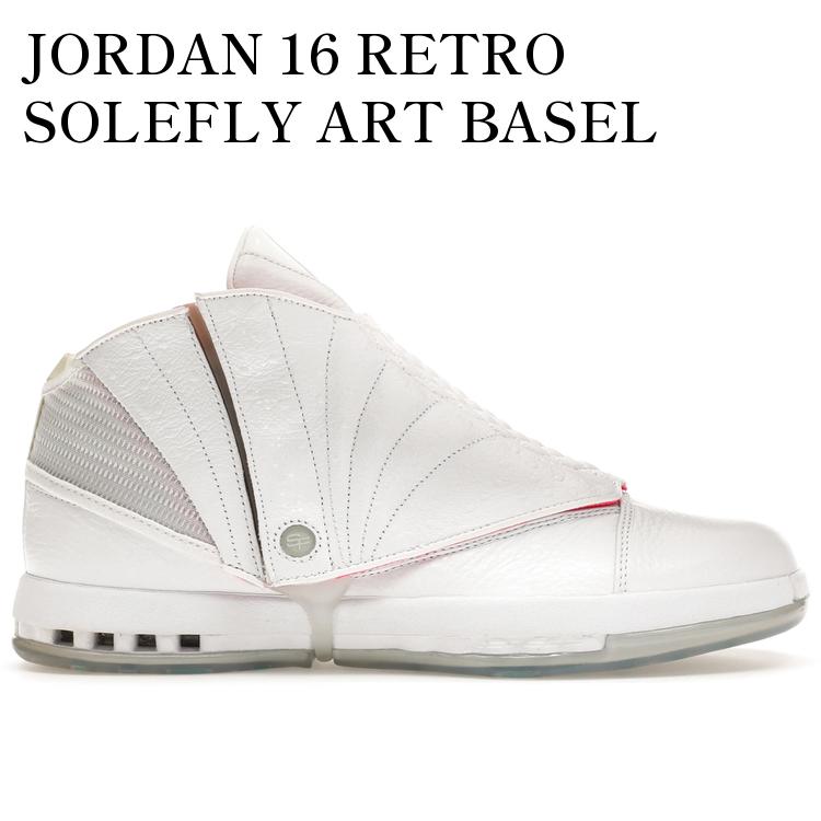 【海外限定 お取り寄せ商品】JORDAN 16 RETRO SOLEFLY ART BASEL 854256-119 メンズ レディース 人気 おしゃれ|RAISE
