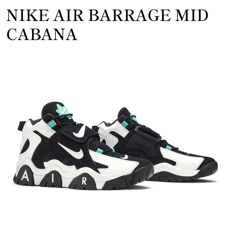 楽天市場】NIKE AIR BARRAGE MID white/university red-black