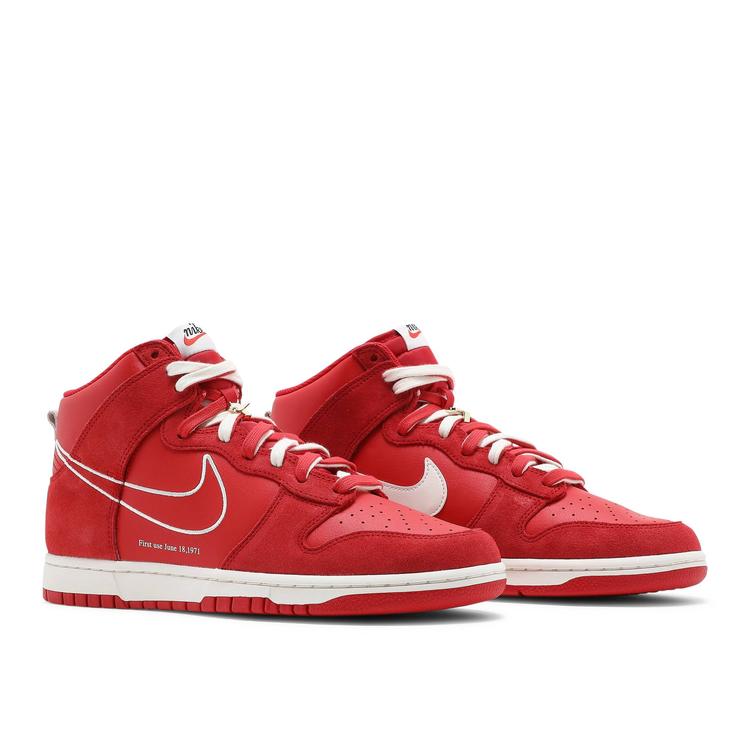 楽天市場】NIKE DUNK HI SE FIRST USE university red/sail