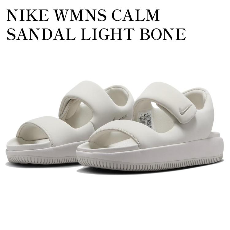楽天市場】NIKE WMNS CALM SANDAL light bone/light bone fj6043