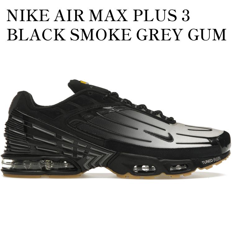 【海外限定 お取り寄せ商品】NIKE AIR MAX PLUS 3 BLACK SMOKE GREY GUM FV0386-001 メンズ レディース 人気 おしゃれ 70,235円