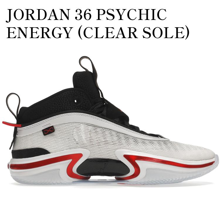 【海外限定 お取り寄せ商品】JORDAN 36 PSYCHIC ENERGY (CLEAR SOLE) CZ2650-100 メンズ レディース 人気 おしゃれ|RAISE