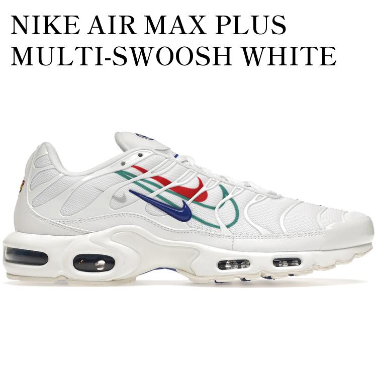 【海外限定 お取り寄せ商品】NIKE AIR MAX PLUS MULTI-SWOOSH WHITE DN6994-100 メンズ レディース 人気 おしゃれ