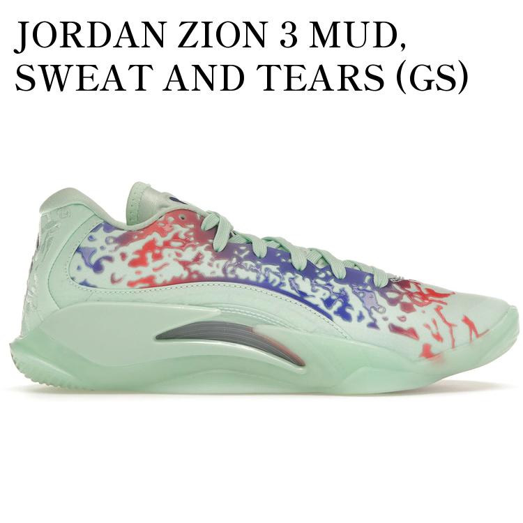 【海外限定 お取り寄せ商品】JORDAN ZION 3 MUD, SWEAT AND TEARS (GS) DV3869-300 メンズ レディース 人気 おしゃれ｜RAISE