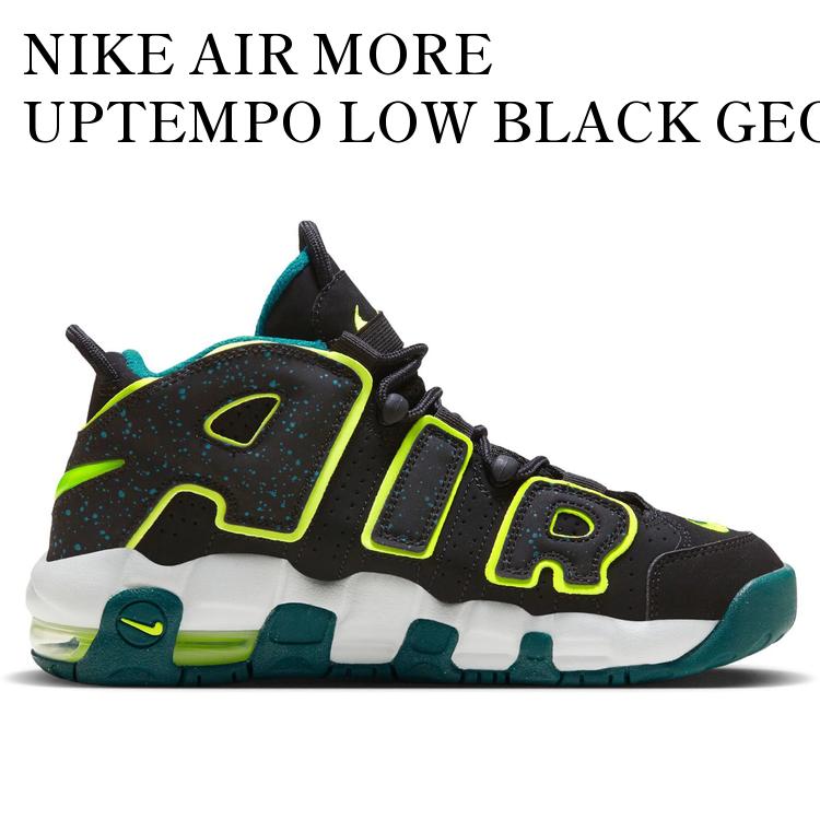 【海外限定 お取り寄せ商品】NIKE AIR MORE UPTEMPO LOW BLACK GEODE TEAL (GS) DZ2809-001 メンズ レディース 人気 おしゃれ 29,380円