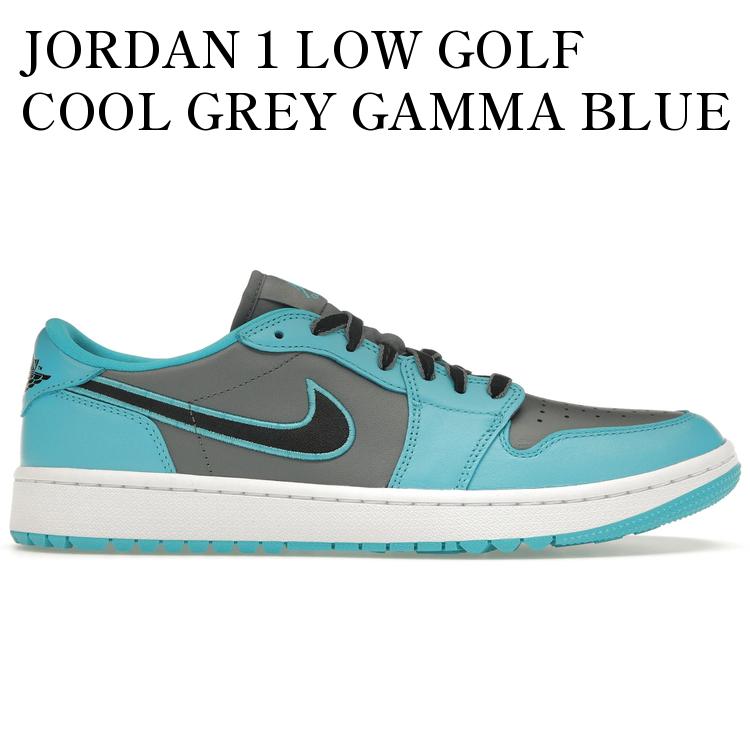 【海外限定 お取り寄せ商品】JORDAN 1 LOW GOLF COOL GREY GAMMA BLUE FZ3248-001 メンズ レディース 人気 おしゃれ