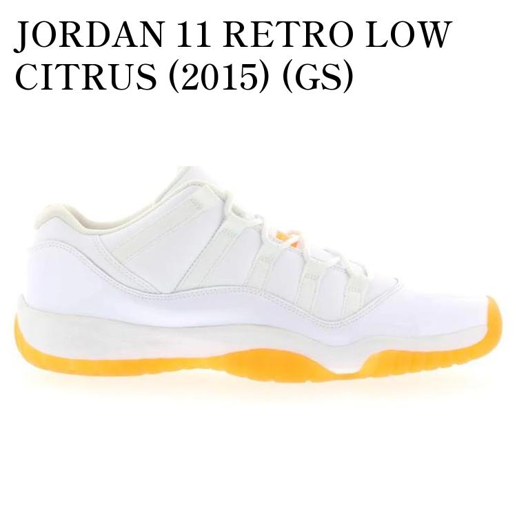 【海外限定 お取り寄せ商品】JORDAN 11 RETRO LOW CITRUS (2015) (GS) 580521-139 メンズ レディース 人気 おしゃれ 41,080円