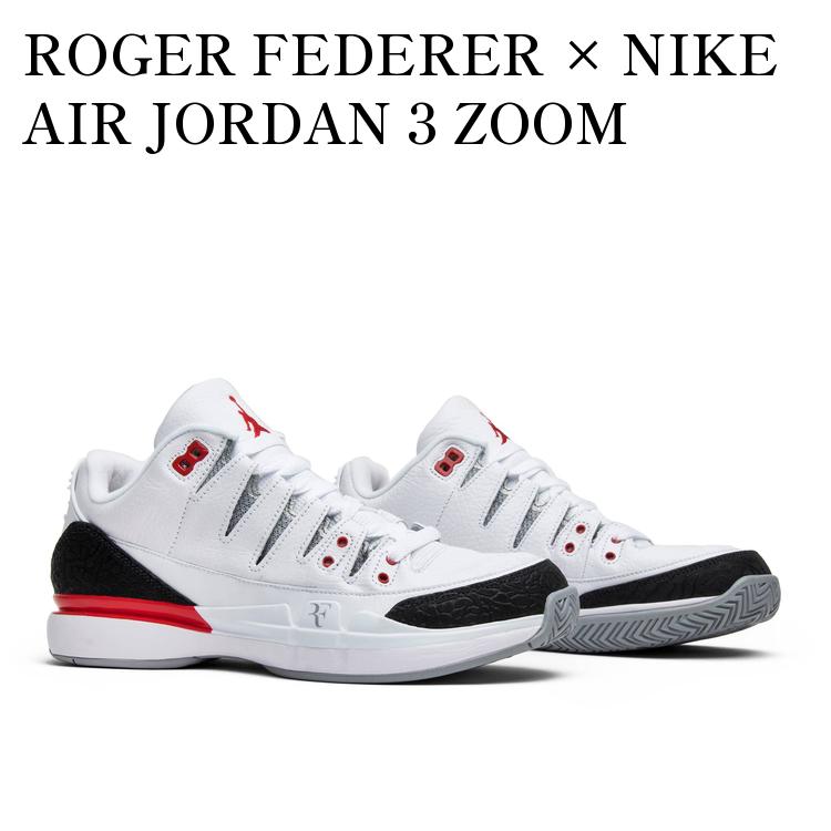 Air Jordan 3 ロジャーフェデラー　テニスシューズ ナイキ コート ズーム ヴェイパー RF X エア ジョーダン 3