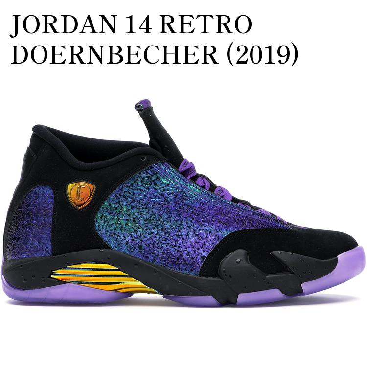 【海外限定 お取り寄せ商品】JORDAN 14 RETRO DOERNBECHER (2019) CV2469-001 メンズ レディース 人気 おしゃれ