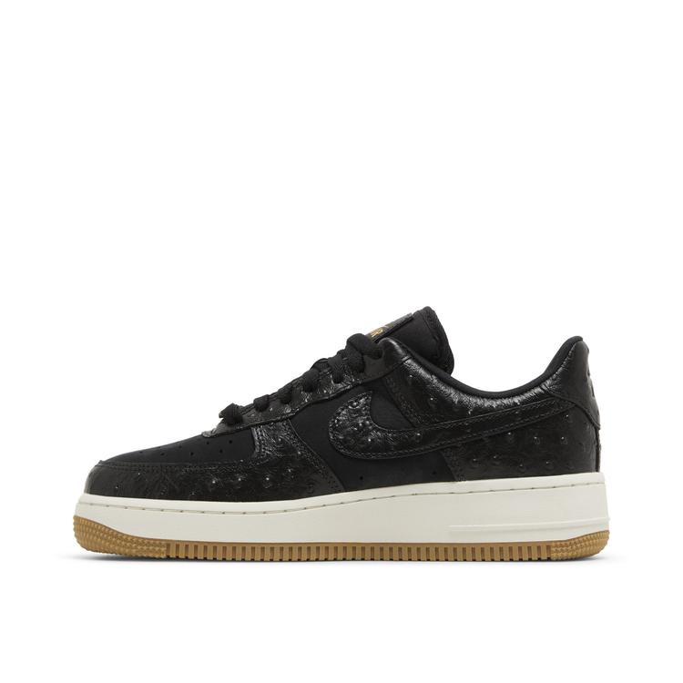 【海外限定 お取り寄せ商品】NIKE AIR FORCE 1 LOW '07 BLACK OSTRICH GUM (WOMEN'S) DZ2708-002 メンズ レディース 人気 おしゃれ|RAISE