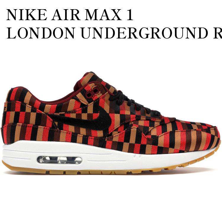 【海外限定 お取り寄せ商品】NIKE AIR MAX 1 LONDON UNDERGROUND ROUNDEL 651321-106 メンズ レディース 人気 おしゃれ|RAISE