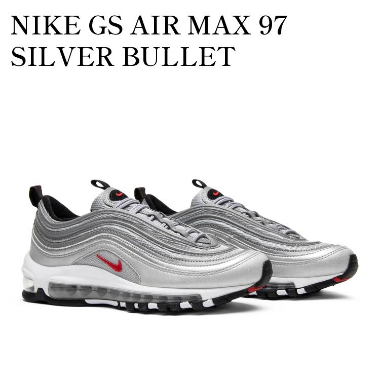NIKE ナイキ AIR MAX 97(GS) メンズ レディース スニーカー エア マックス NIKE air max 97 gs black/white/reflectsilver