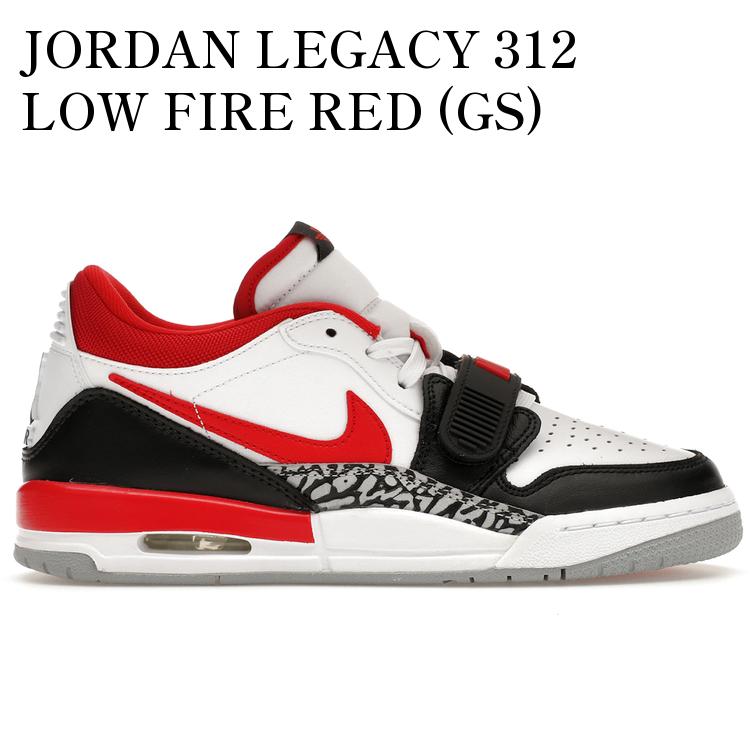 【海外限定 お取り寄せ商品】JORDAN LEGACY 312 LOW FIRE RED (GS) CD9054-160 メンズ レディース 人気 おしゃれ|RAISE