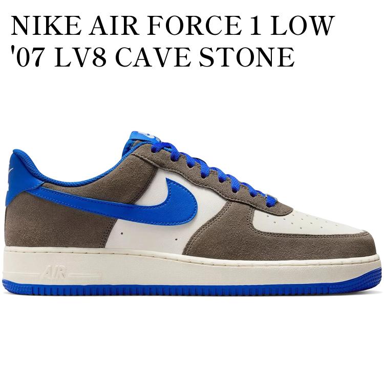 【海外限定 お取り寄せ商品】NIKE AIR FORCE 1 LOW '07 LV8 CAVE STONE HYPER ROYAL FQ8714-200 メンズ レディース 人気 おしゃれ 24,480円