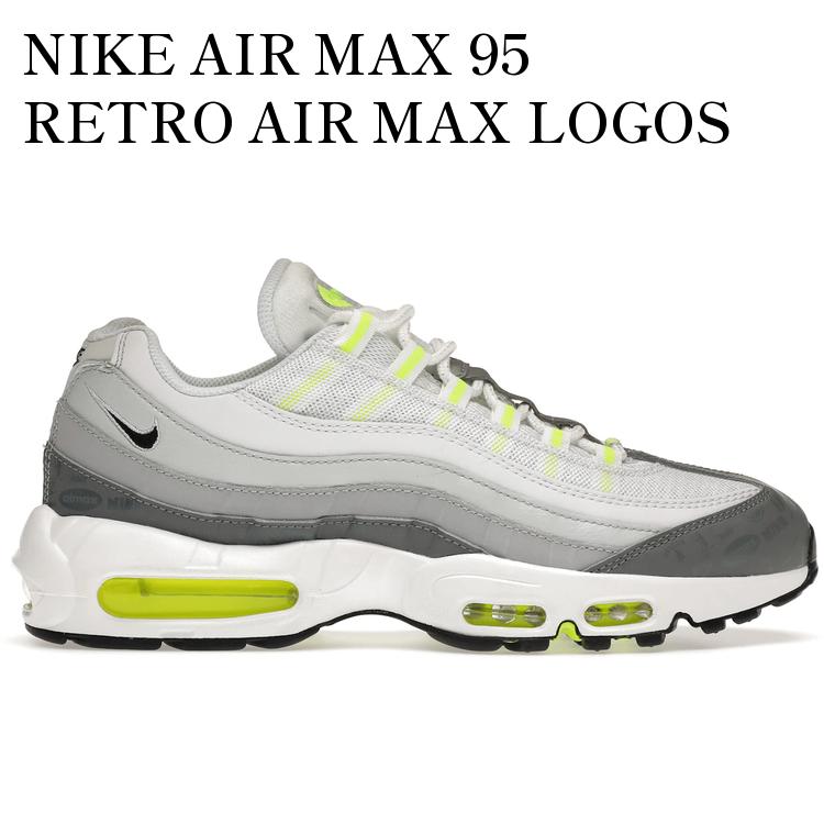 【海外限定 お取り寄せ商品】NIKE AIR MAX 95 RETRO AIR MAX LOGOS DH8256-100 メンズ レディース 人気 おしゃれ