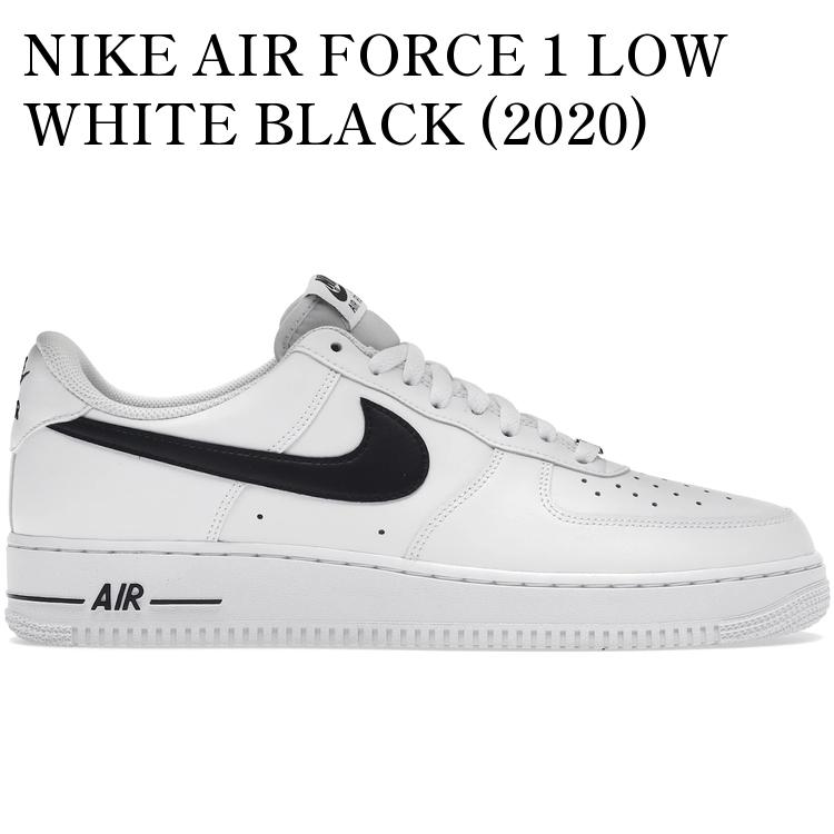 【海外限定 お取り寄せ商品】NIKE AIR FORCE 1 LOW WHITE BLACK (2020) CJ0952-100 メンズ レディース 人気 おしゃれ