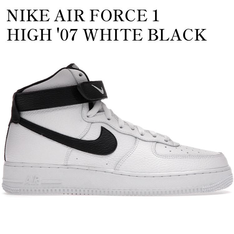 【海外限定 お取り寄せ商品】NIKE AIR FORCE 1 HIGH '07 WHITE BLACK CT2303-100 メンズ レディース 人気 おしゃれ|RAISE
