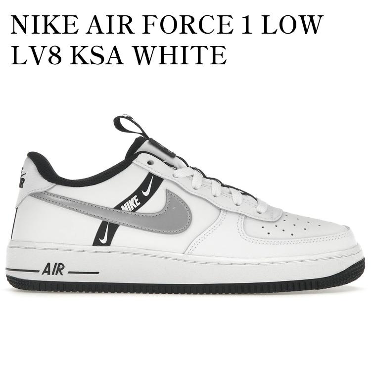 【海外限定 お取り寄せ商品】NIKE AIR FORCE 1 LOW LV8 KSA WHITE REFLECT SILVER (GS) CT4683-100 メンズ レディース 人気 おしゃれ｜RAISE 27,454円