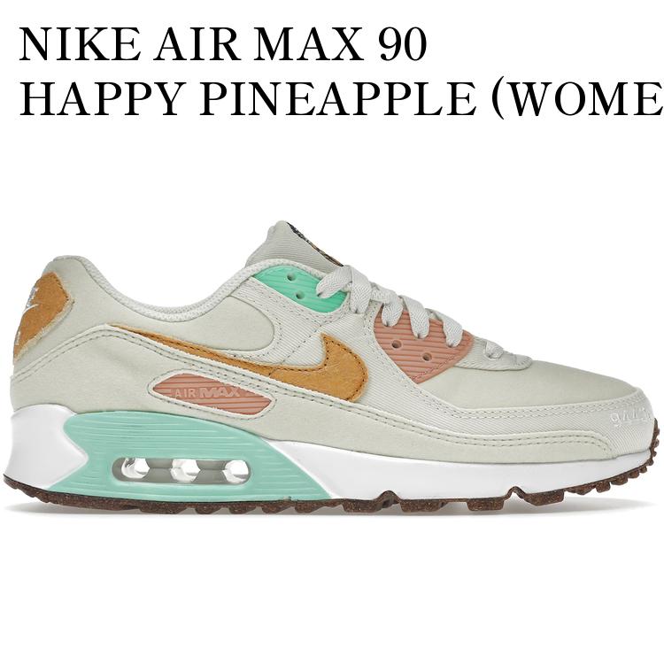 【海外限定 お取り寄せ商品】NIKE AIR MAX 90 HAPPY PINEAPPLE (WOMEN'S) DC5211-100 メンズ レディース 人気 おしゃれ｜RAISE