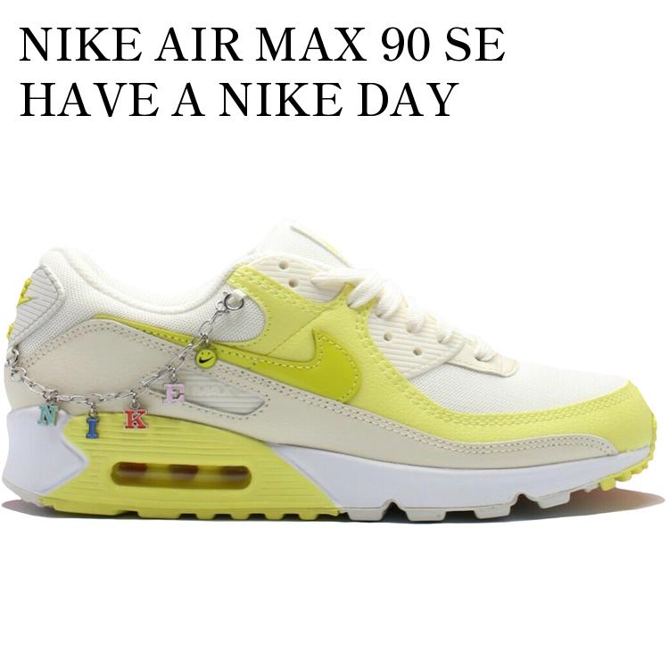 【海外限定 お取り寄せ商品】NIKE AIR MAX 90 SE HAVE A NIKE DAY PRINCESS CHARMING (WOMEN'S) Dj5198-100 メンズ レディース 人気 おしゃれ