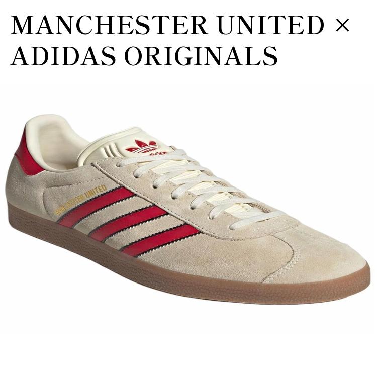 adidas★アディレット マンチェスター ユナイテッド スライド 楽天市場】アディダス MANCHESTER UNITED GAZELLE adidas