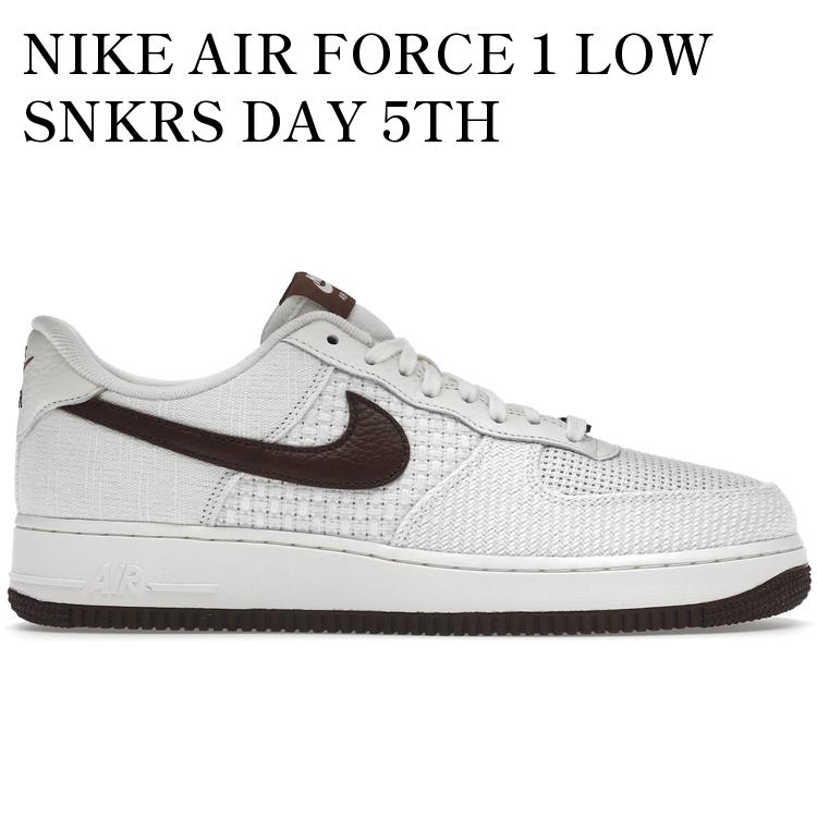 【海外限定 お取り寄せ商品】NIKE AIR FORCE 1 LOW SNKRS DAY 5TH ANNIVERSARY ナイキ エア フォース 1 ロー スニーカーズデー 5th アニバーサリー DX2666-100 メンズ レディース 人気 おしゃれ