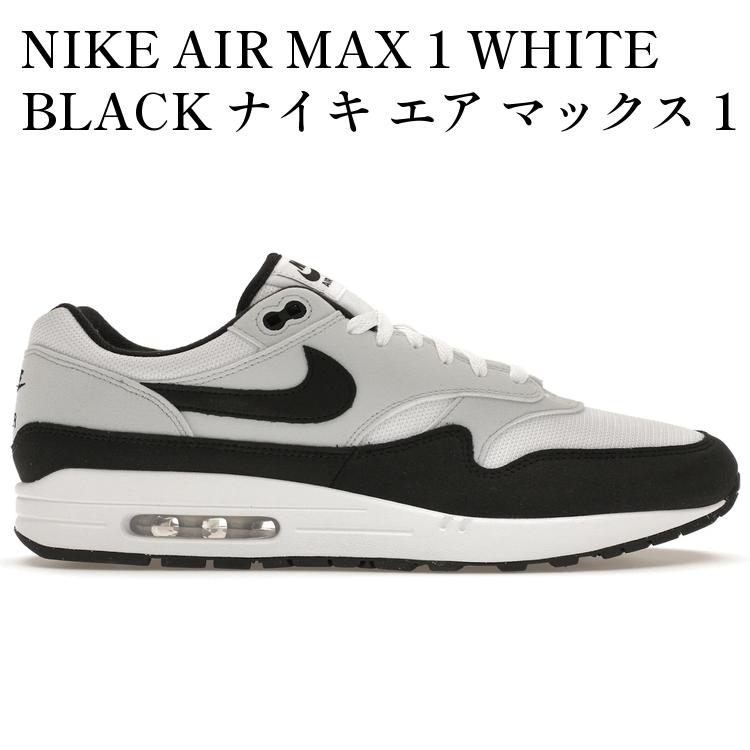 【海外限定 お取り寄せ商品】NIKE AIR MAX 1 WHITE BLACK ナイキ エア マックス 1 ホワイト ブラック FD9082-107 メンズ レディース 人気 おしゃれ|RAISE