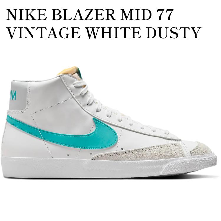 【海外限定 お取り寄せ商品】NIKE BLAZER MID 77 VINTAGE WHITE DUSTY CACTUS BQ6806-129 メンズ レディース 人気 おしゃれ|RAISE