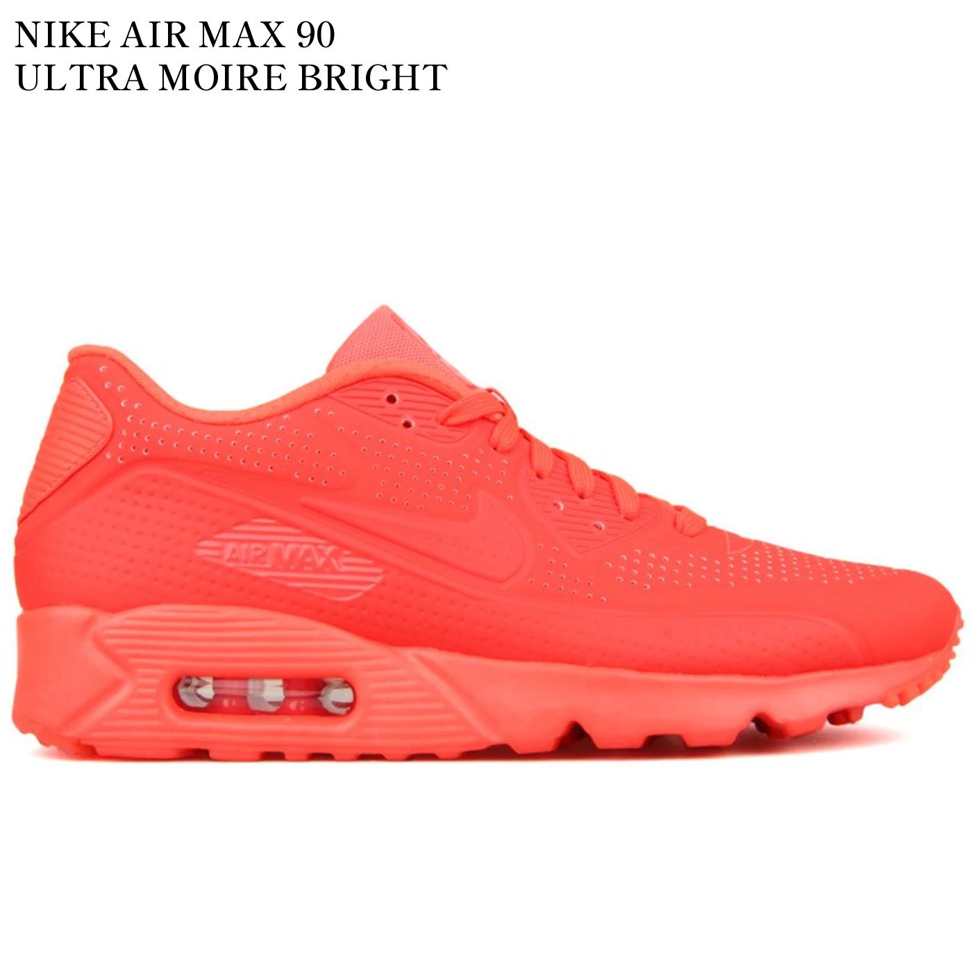 【海外限定 お取り寄せ商品】NIKE AIR MAX 90 ULTRA MOIRE BRIGHT CRIMSON 819477-600 メンズ レディース 人気 おしゃれ｜RAISE
