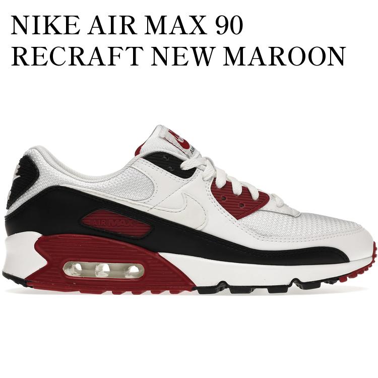 【海外限定 お取り寄せ商品】NIKE AIR MAX 90 RECRAFT NEW MAROON CT4352-104 メンズ レディース 人気 おしゃれ