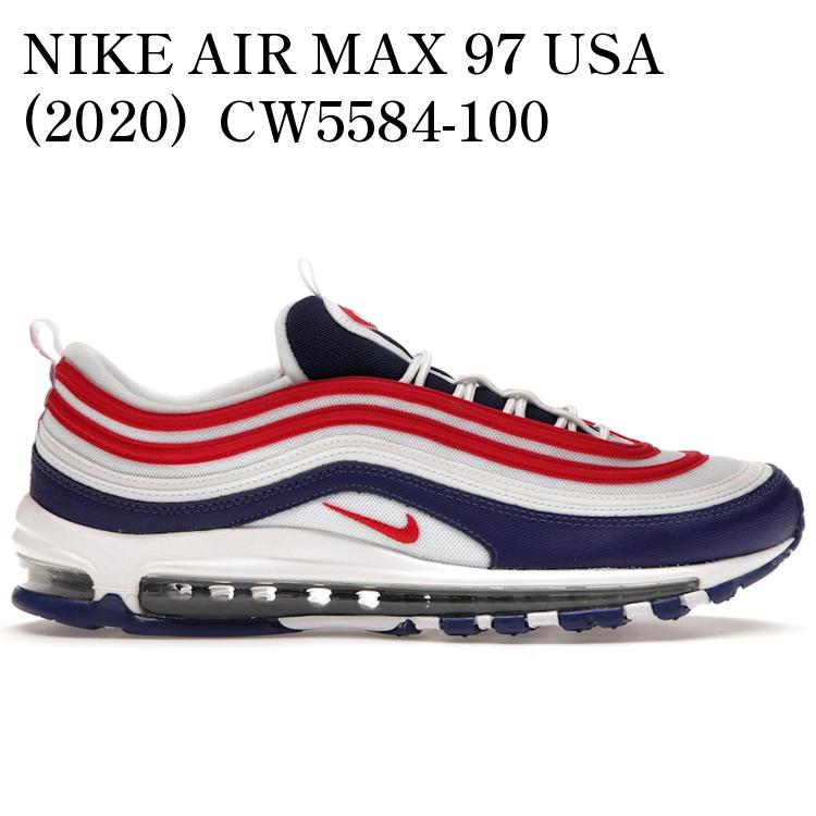 【海外限定 お取り寄せ商品】NIKE AIR MAX 97 USA (2020) CW5584-100 メンズ レディース 人気 おしゃれ