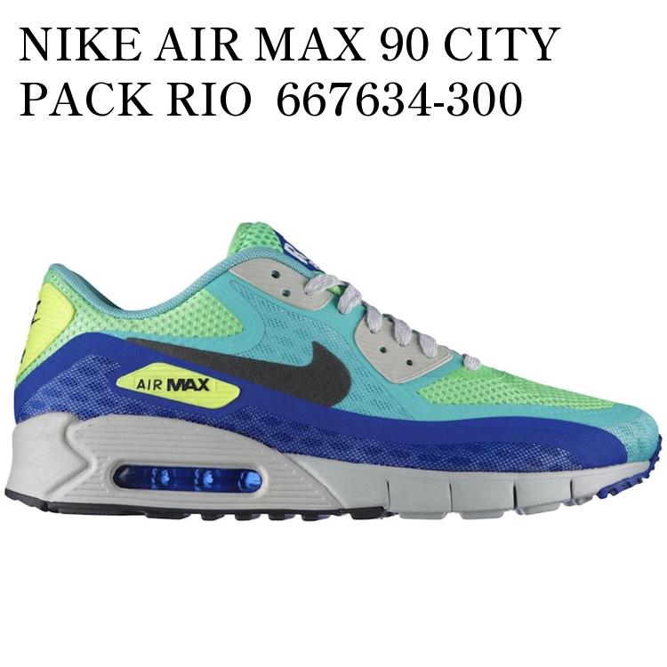 【海外限定 お取り寄せ商品】NIKE AIR MAX 90 CITY PACK RIO 667634-300 メンズ レディース 人気 おしゃれ|RAISE