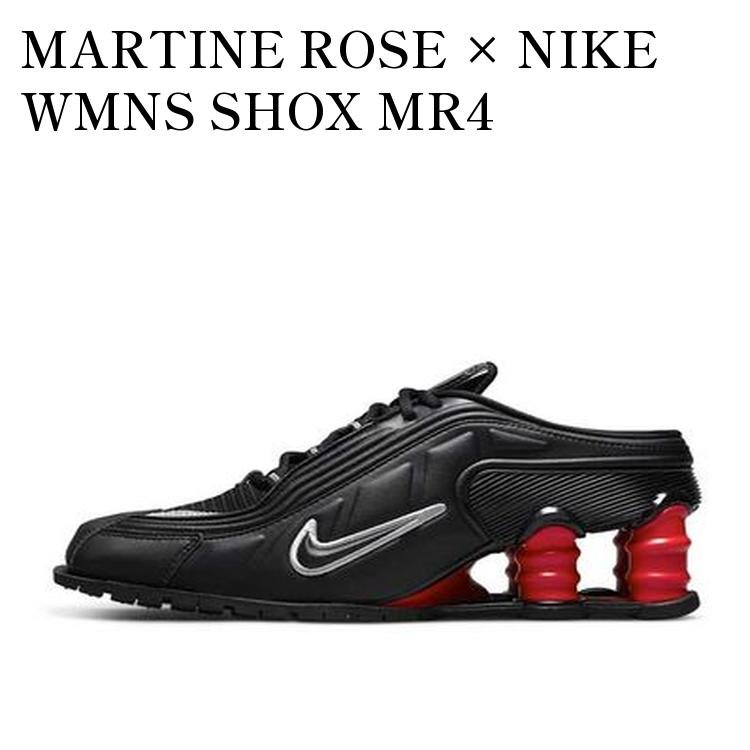 Martine Rose ブラック シューズ　サイズ41 MARTINE ROSE x NIKE SHOX MR4 7月7日/7月14日発売予定 DQ2401