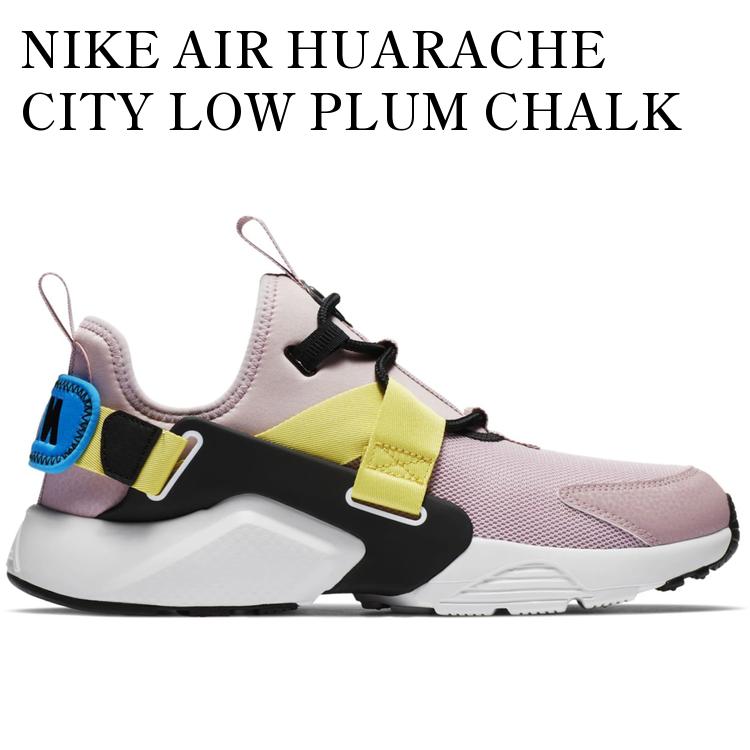 【海外限定 お取り寄せ商品】NIKE AIR HUARACHE CITY LOW PLUM CHALK (WOMEN'S) AH6804-500 メンズ レディース 人気 おしゃれ｜RAISE