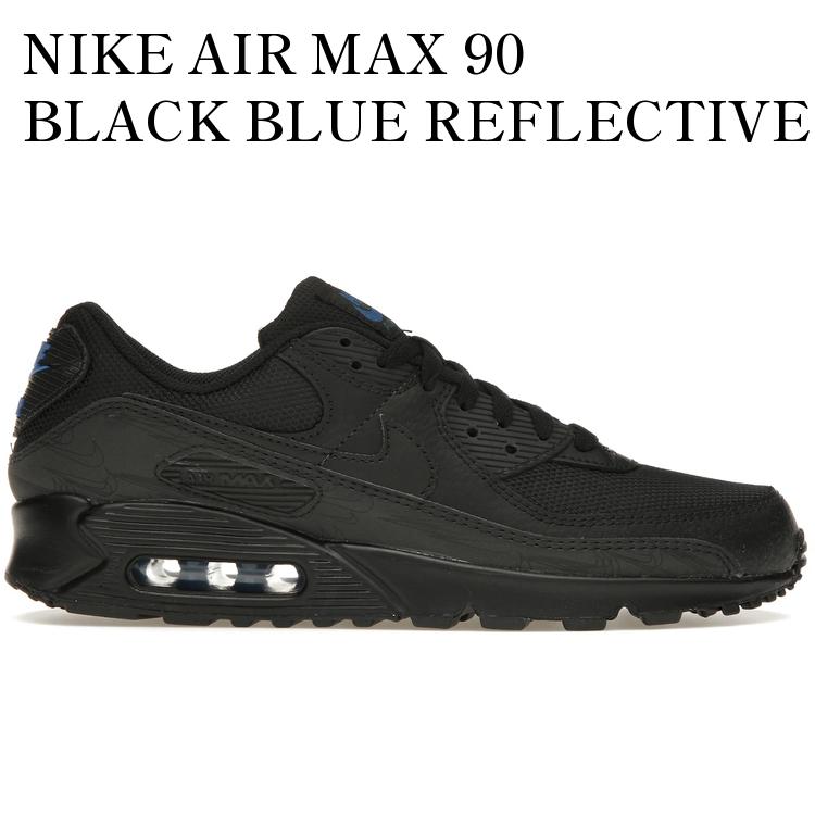 【海外限定 お取り寄せ商品】NIKE AIR MAX 90 BLACK BLUE REFLECTIVE DZ4504-001 メンズ レディース 人気 おしゃれ 36,108円