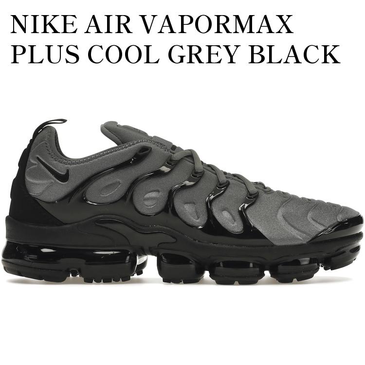 【海外限定 お取り寄せ商品】NIKE AIR VAPORMAX PLUS COOL GREY BLACK ナイキ エア ヴェイパーマックス プラス クールグレー ブラック CK0900-001 メンズ レディース 人気 おしゃれ|RAISE