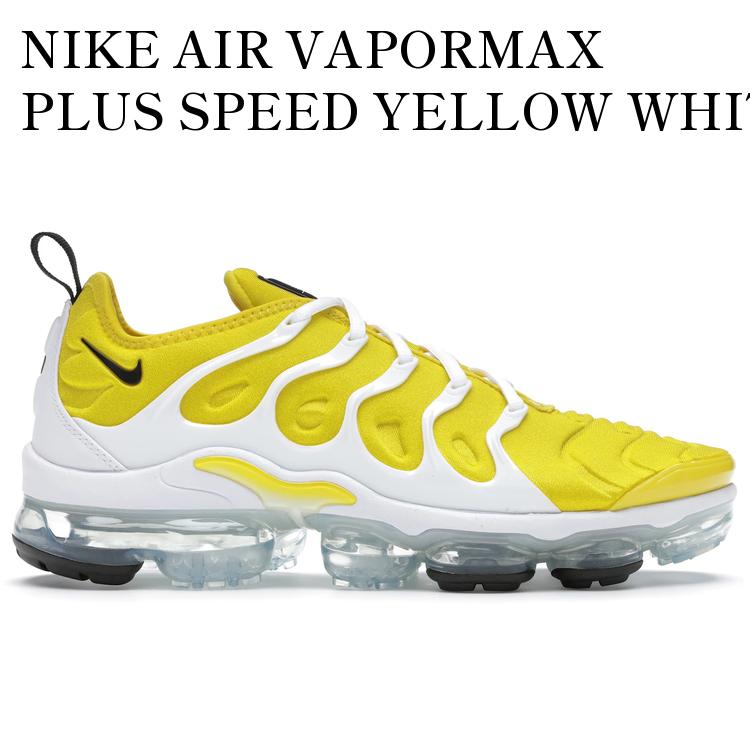 【海外限定 お取り寄せ商品】NIKE AIR VAPORMAX PLUS SPEED YELLOW WHITE (WOMEN'S) CU4907-700 メンズ レディース 人気 おしゃれ|RAISE