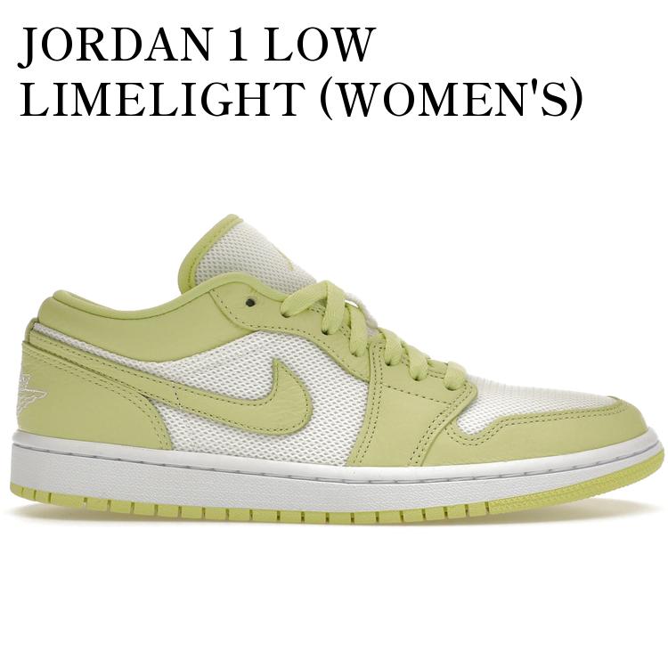【海外限定 お取り寄せ商品】JORDAN 1 LOW LIMELIGHT (WOMEN'S) DH9619-103 メンズ レディース 人気 おしゃれ