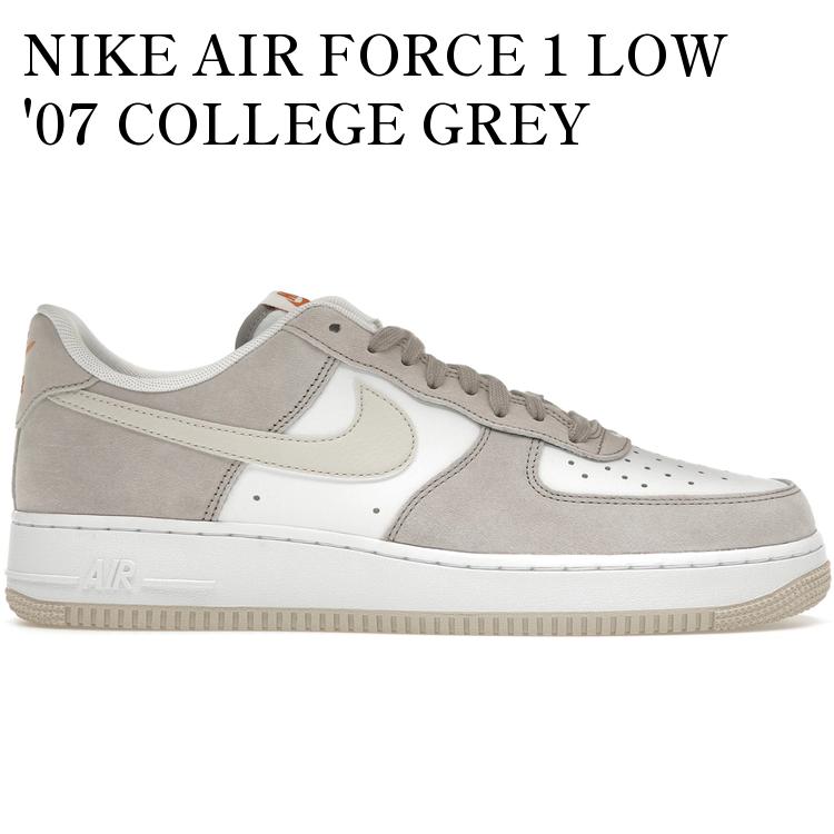 【海外限定 お取り寄せ商品】NIKE AIR FORCE 1 LOW '07 COLLEGE GREY LIGHT OREWOOD BROWN IB3080-001 メンズ レディース 人気 おしゃれ|RAISE
