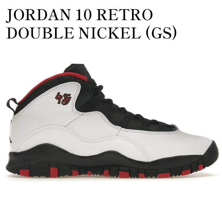 【海外限定 お取り寄せ商品】JORDAN 10 RETRO DOUBLE NICKEL (GS) 310806-102 メンズ レディース 人気 おしゃれ|RAISE