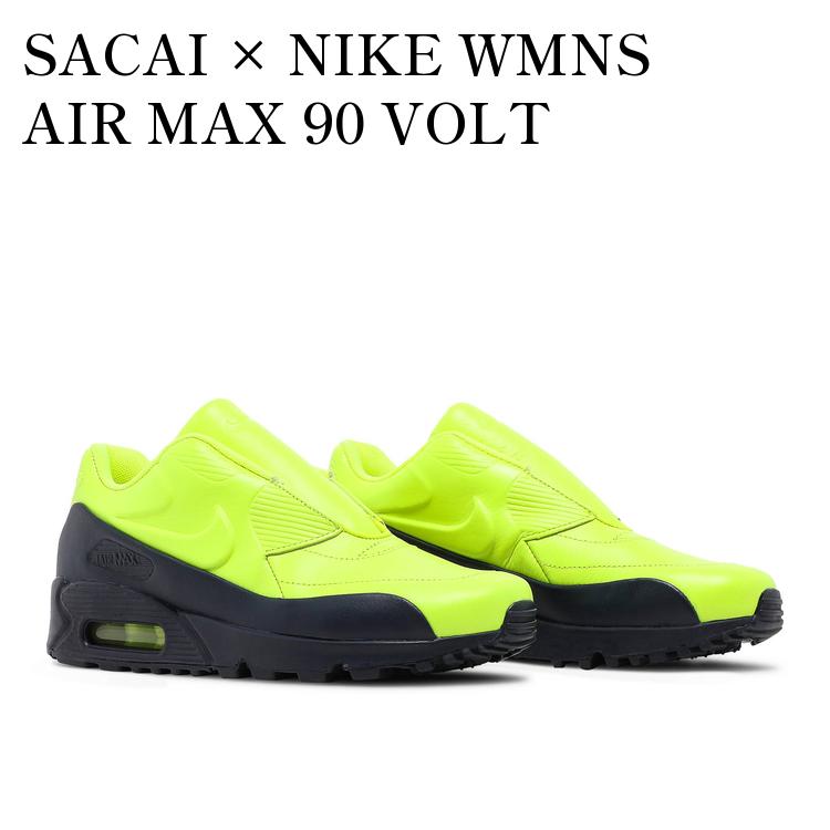 人気話題コラボ サカイ！SACAI X NIKE WMNS AIR MAX 90 SP VOLT 楽天市場】NIKE ナイキ SACAI X NIKELAB WMNS AIR MAX 90 SP