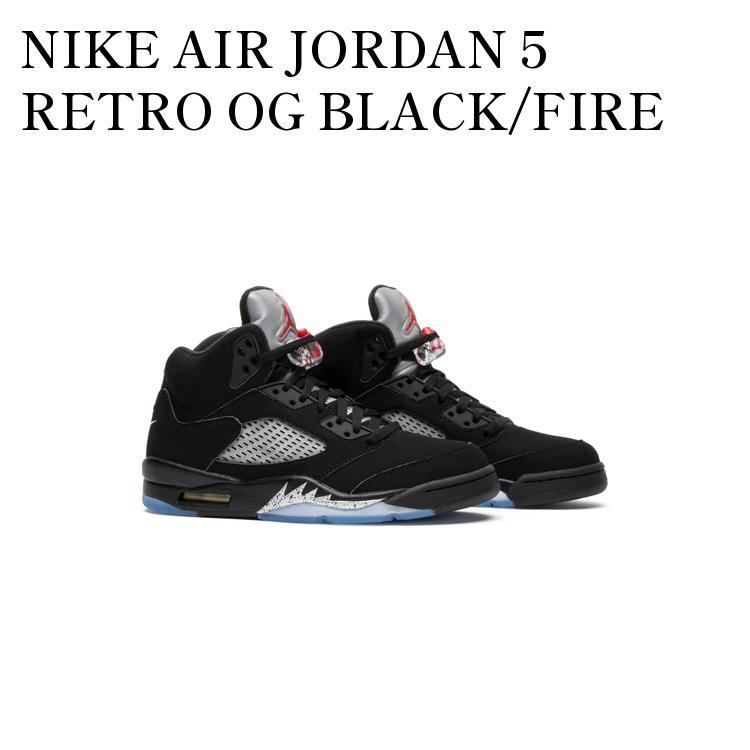 楽天市場】NIKE AIR JORDAN 5 RETRO OREO black/cool grey-white