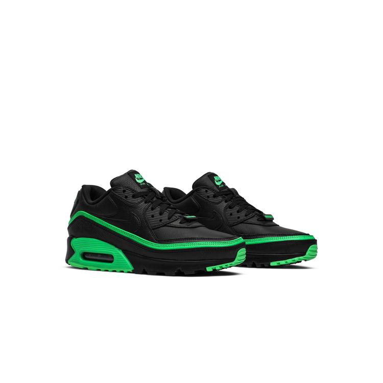Nike Air Max ブラック/グリーン スニーカー 楽天市場】【 NIKE AIR MAX 90 LEATHER SE GS 'BLACK SCREAM